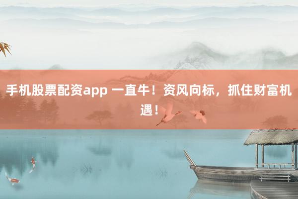 手機(jī)股票配資app 一直牛！資風(fēng)向標(biāo)，抓住財(cái)富機(jī)遇！