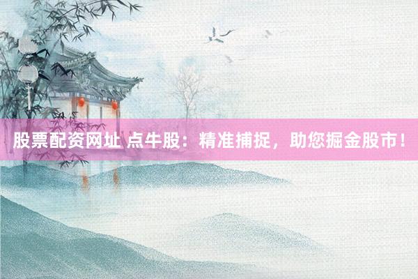 股票配資網址 點牛股：精準捕捉，助您掘金股市！